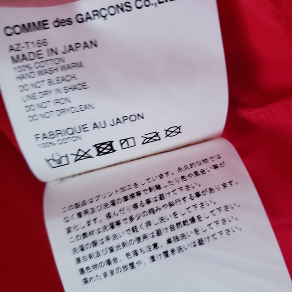 Comme Des Garçons NWOT  Play Polka Dot Sweatshirt - XL - Picture 11 of 12